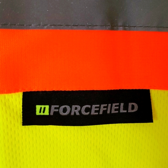 Forcefield Yellow 3M Reflective T-shirt NWOT - Picture 6 of 10